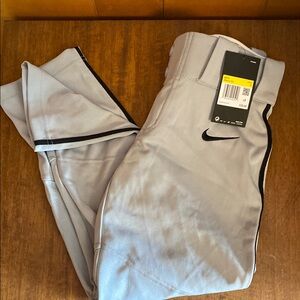 Nike Kids Gray Baseball Bottoms